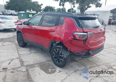 2019 Jeep Compass Trailhawk 4X4 z USA, uszkodzony, nr VIN 3C4NJDDB9KT650148